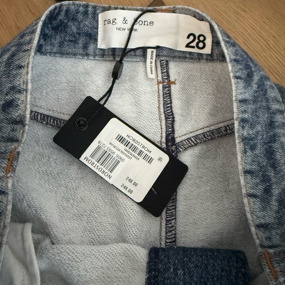 Rag & Bone Miramar Sofie cotton terry “sweat-pant” jean 💙 - Picture 5 of 10